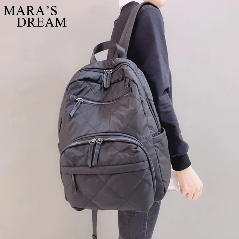 Mara\'s Dream Unisex Waterproof Nylon Backpack Women Large Capacity Travel Leisure Bag New Men Camouflage Zipper Backpack Student