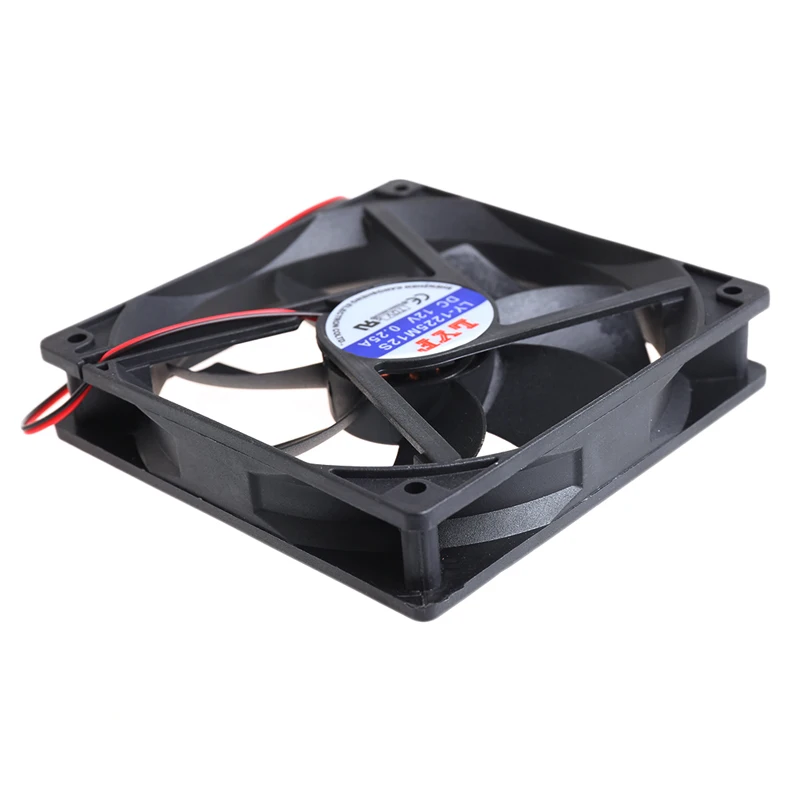 12cm High 12V 2Pin PC Case System Hydraulic Cooling Fan 12025