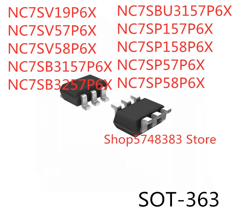 

50 шт. NC7SV19P6X NC7SV57P6X NC7SV58P6X NC7SB3157P6X NC7SB3257P6X NC7SB3257P6X nc7sp158x NC7SP57P6X 7sp58p6x