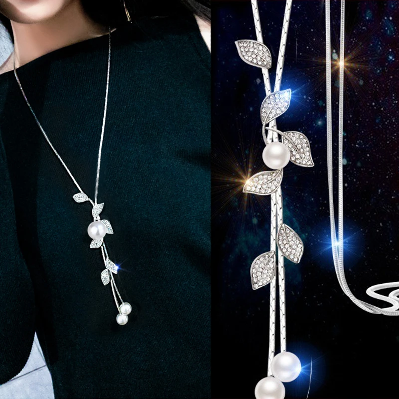 Necklaces & Pendants For Women Fashion Long Fashion Geometric Statement Maxi Necklace Jewelry Collier Femme Collar Accessories