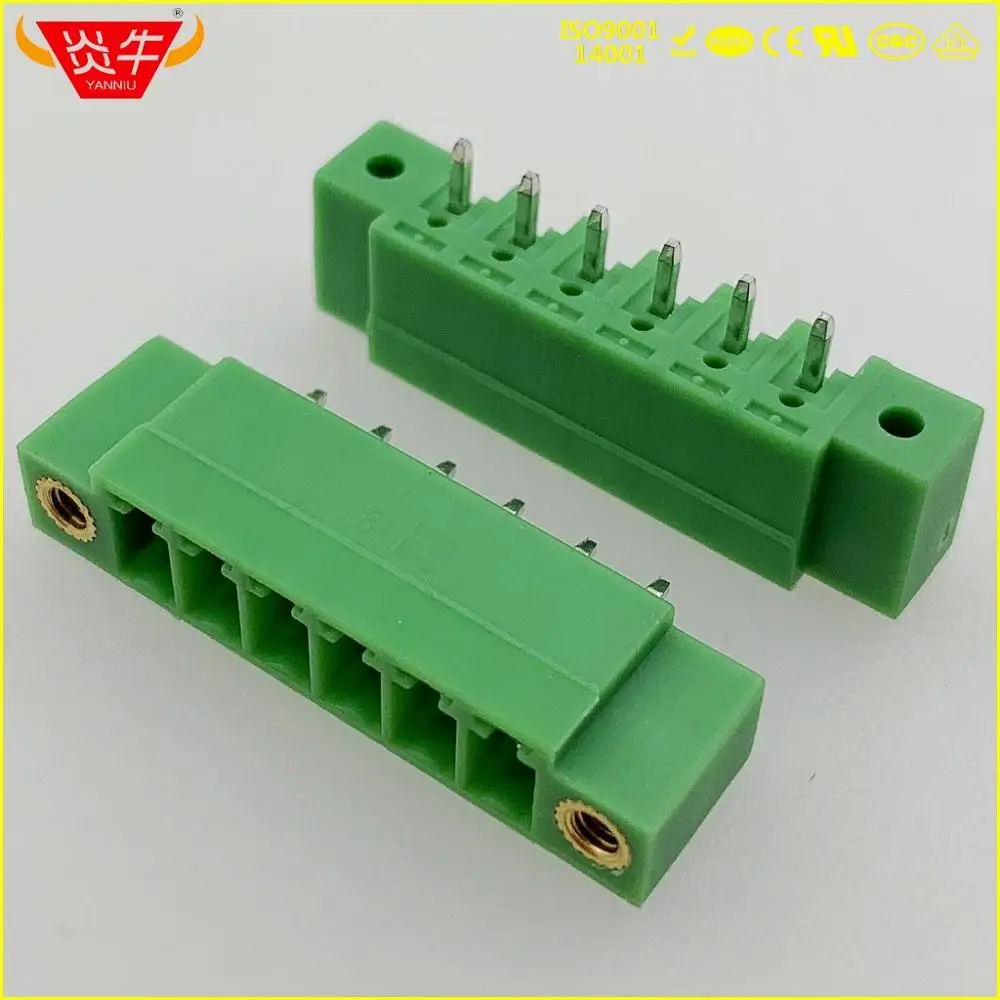 50Pcs KF2EDGVM 3.5 2P ~ 12P PCB PLUG-IN TEMINAL BLOCKS 15EDGVM 3.5mm 2PIN ~ 12PIN MCV 1,5/ 2-GF-3,5 PHOENIX CONTACT DEGSON