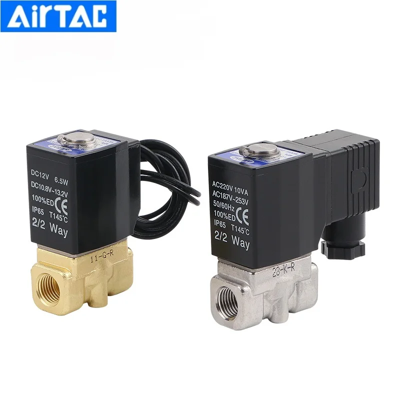 Airtac New Original 2/2Way 2KS Series Fluid Conctrol Valve 2KS050 2KS150 2KS200 2KS250