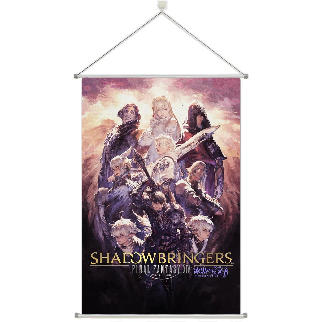 Baby Kids Room Decoration Wall Art Anime Final Fantasy XIV SHADOWBRINGERS Canvas Painting Print Wall Pictures Poster Decoration