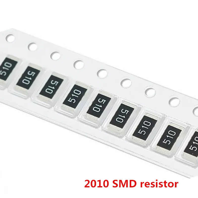 

800pcs 2010 SMD Resistor Kit Assorted Kit 1ohm-1M ohm 5% 80valuesX 10pcs=800pcs Sample Kit