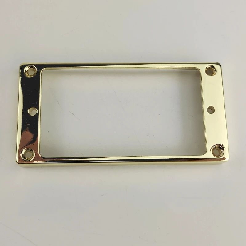 1 Set Gold Humbucker Pickup Frames neck and bridge Pickup Mounting Ring Curved Tapered For LP Electric Guitar