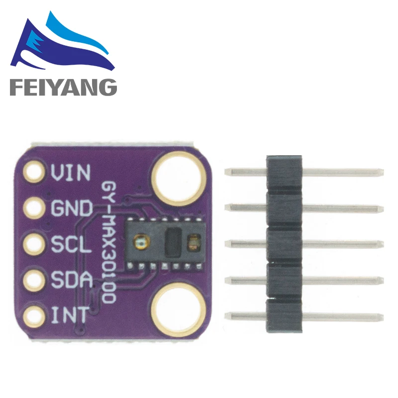 MH-ET LIVE MAX30102 MAX30100 Hartslagsensormodule Pulserectie Bloedzuurstofconcentratatietest voor Arduino Ultra-Low Power