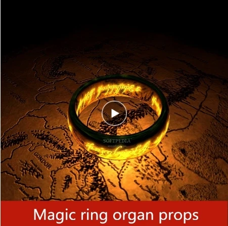 

real life escape room props The ring of the magic Unlock Magnetic induction unlock game products Finished product props