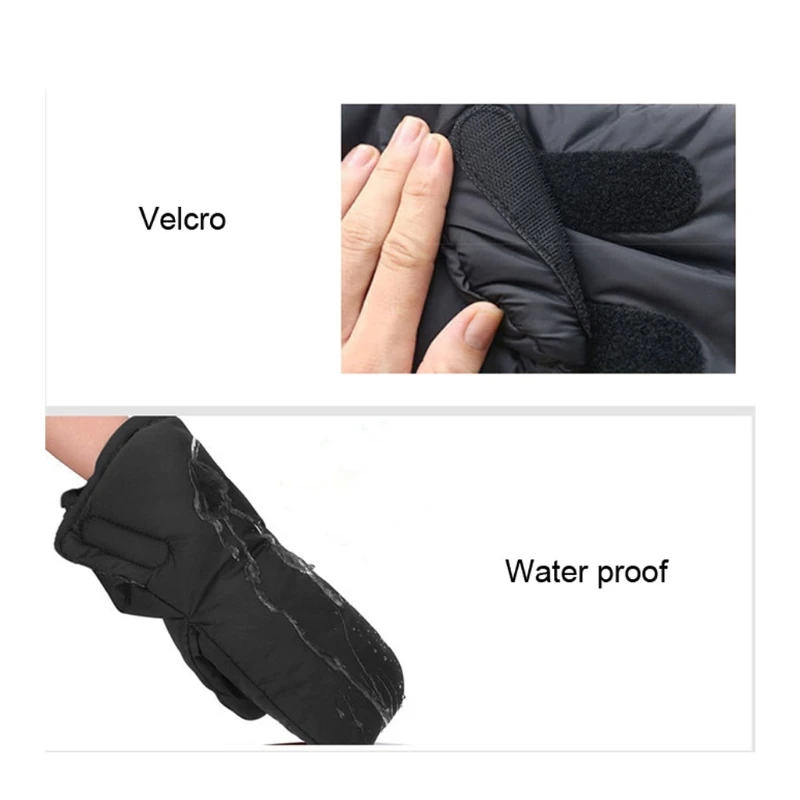 

Warm Durable Muff Stroller Gloves Anti-Freeze Extra Thick Waterproof Silk Fleece Polar Fleece Stroller Hand Muff