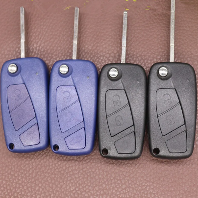 

5 шт., 2/3 кнопки, сменный флип-складной чехол для дистанционного ключа автомобиля для FIAT Punto Ducato Stilo Panda, автоключ с лезвием SIP22