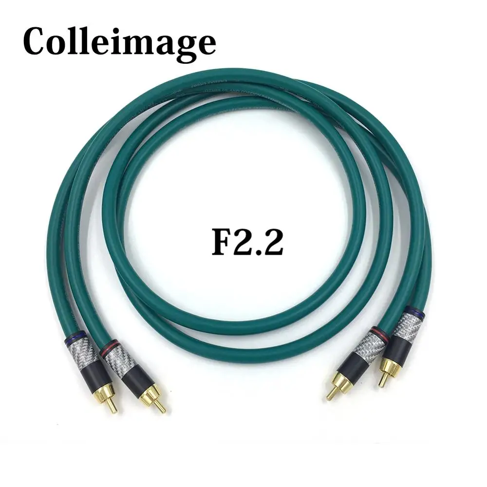 Pair Cardas  rca  Hifi Silver-plated 2RCA Cable High Quality 6N OFC HIFI RCA Male to Male Audio Cable