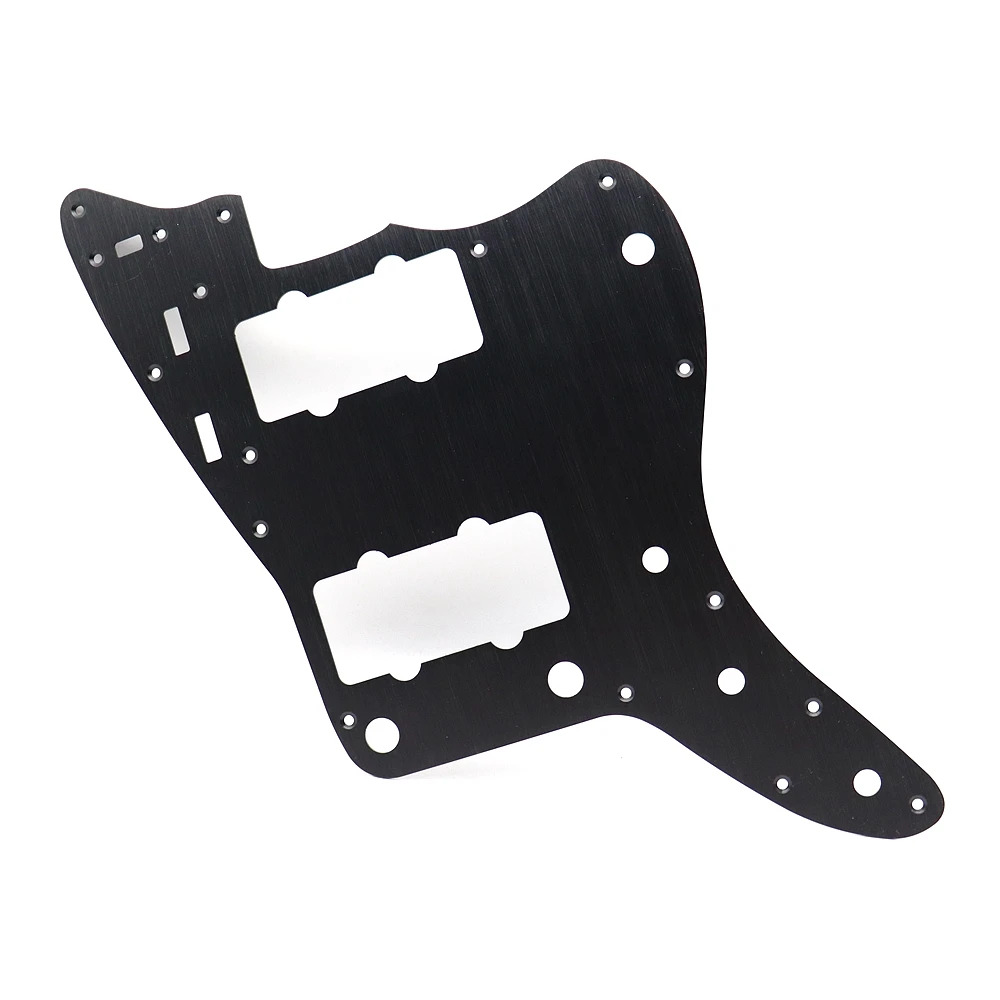 1pcs Metal Aluminum Alloy JM Electric Guitar Guard front guard plate Guitar Pickguards for FD Jazzmaster Guitar