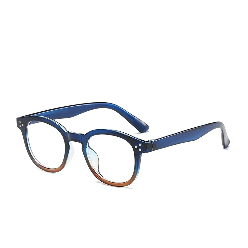 Vintage Computer Glasses big Frame Women Men Anti Blue Light Round Eyewear Blocking Glasses Optical Spectacle Eyeglass