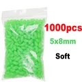 1000 piezas de 5x8 mm, color verde