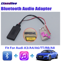 Bluetooth Wireless Car Music Cable For Audi A3/A4/A6/TT/R8/A8 32Pin Socket BT 2.0/3.0/4.0/5.0 Adapter Plug & Play