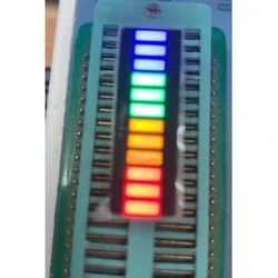 12 Segment Bar-graph Bargraph 12 segments 3 Red 3 yellow 3 Green 3 Blue color Light Bar Graph Numbers LED Signs Module Display