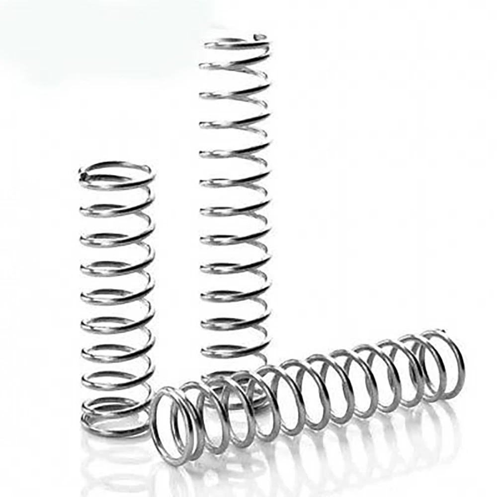 10pcs di Compressione della Molla Filo di Acciaio di Diametro. 0.8 millimetri di Lunghezza 10/15/20/25/30-50mm