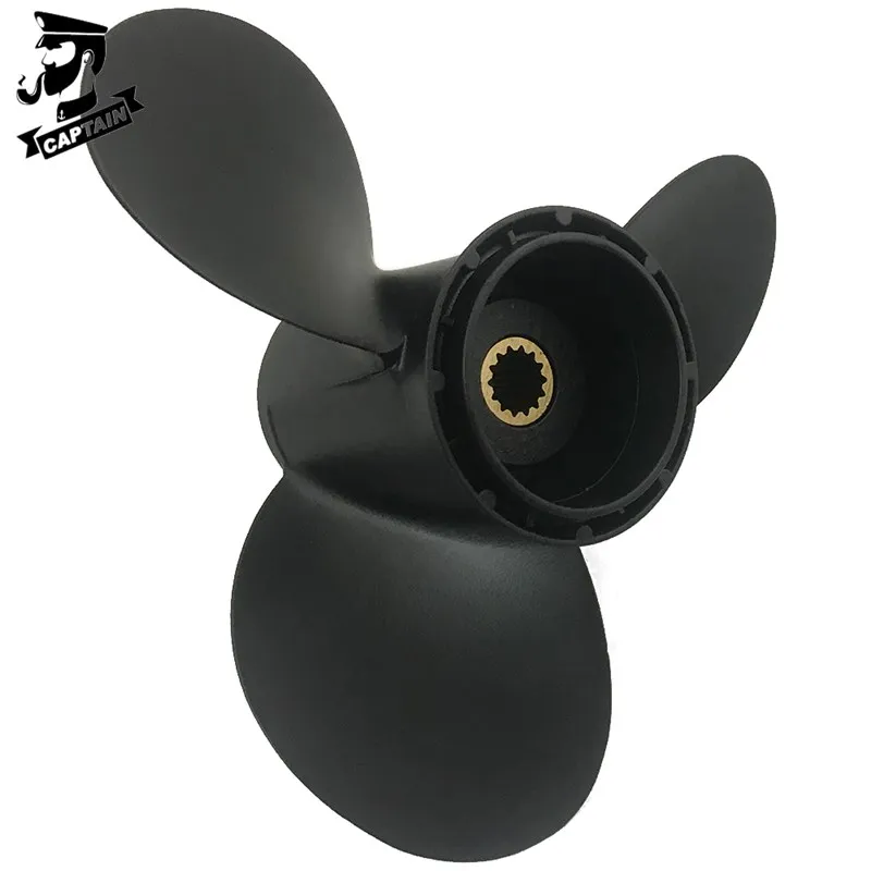 Captain Propeller 10.3х13 Fit Evinrude&Johnson Outboard Engine ETEC 15HP 20HP 25HP 30HP 35HP Aluminum 14 Tooth Spline RH  778863