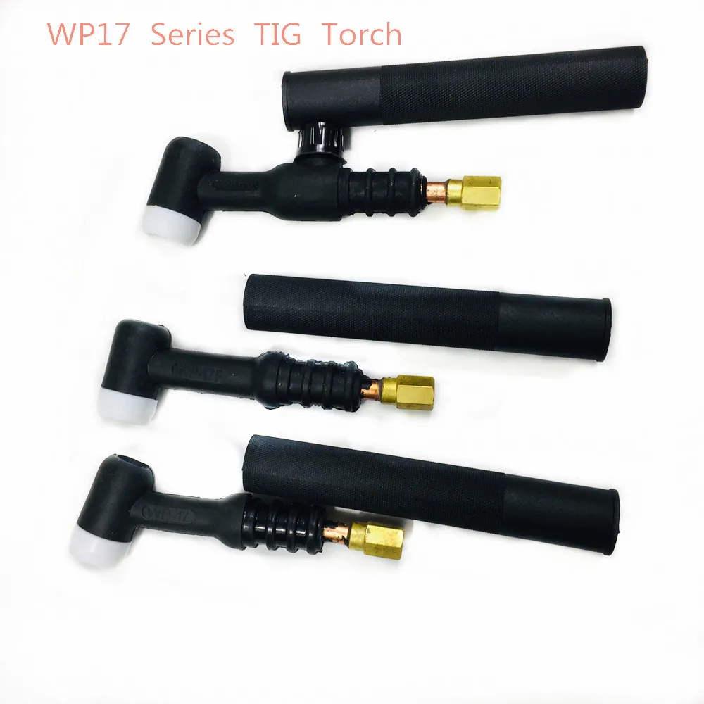 WP26-FV WP-17 WP-9P WP-18 TIG Torch GTAW Gas Tungsten Arc Welding Torch WP26 Argon Air Cooled WP-26 Flexible Neck Gas Valve TI
