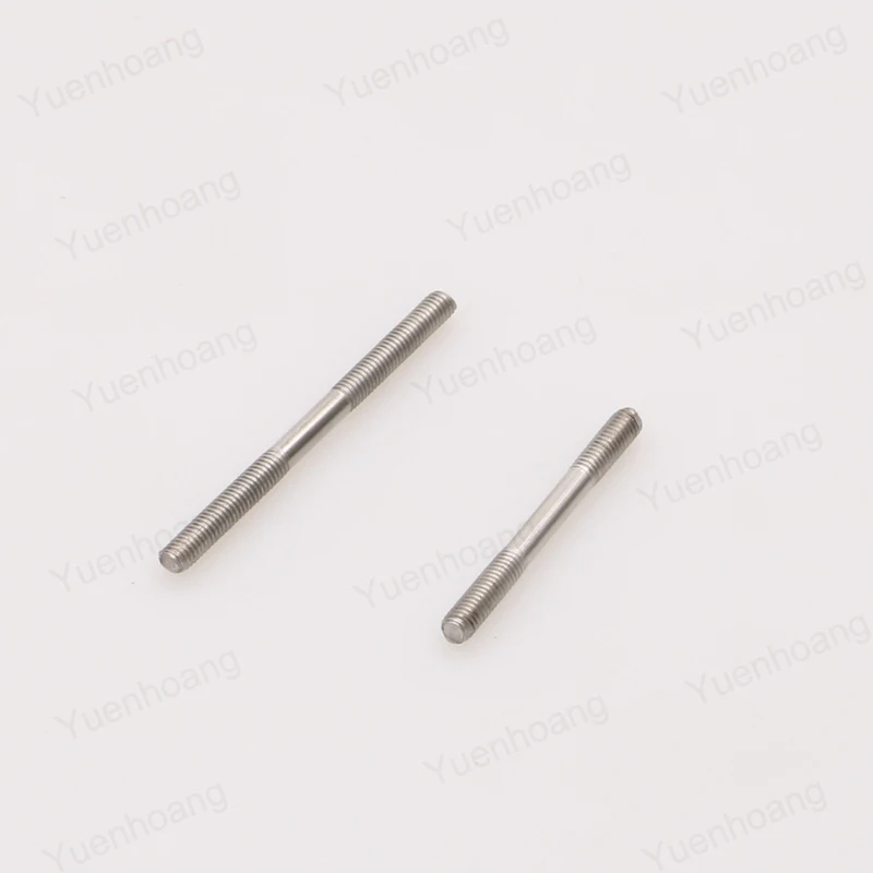 10PCS M3 M4 Threaded Tie Push Rod Stainless Steel Screw Servo Linkage Connect Fastener Bars Link Pushrod CW CCW for RC Car Boat