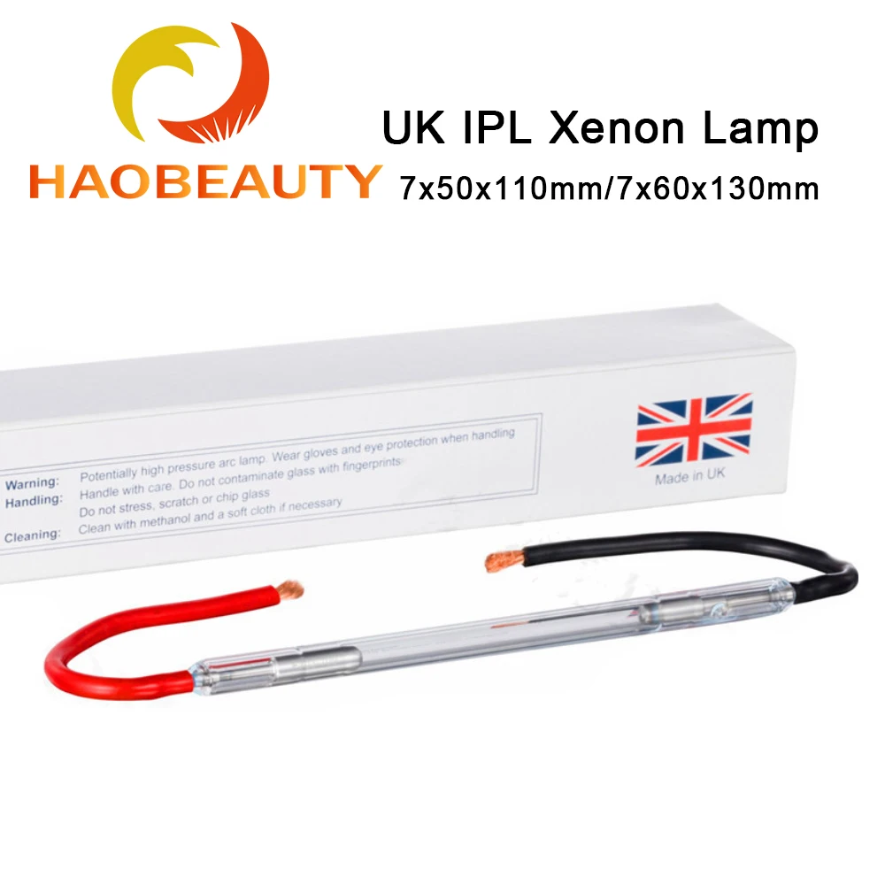 IPL Lamp 7x50x90mm 7x50x110mm 7x60x125mm 7x60x130mm UK Xenon Lamp IPL Xenon Lamp E-light Lamp Imported Beauty Xenon Lamp