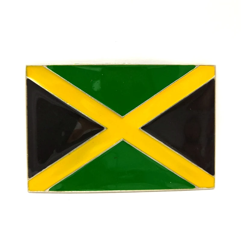 

National Flag of Brazil Rectangle Big Metal Belt Buckle for Men Boys Casual Western Cowboy DIY Accessories Drop Shipping Welcome