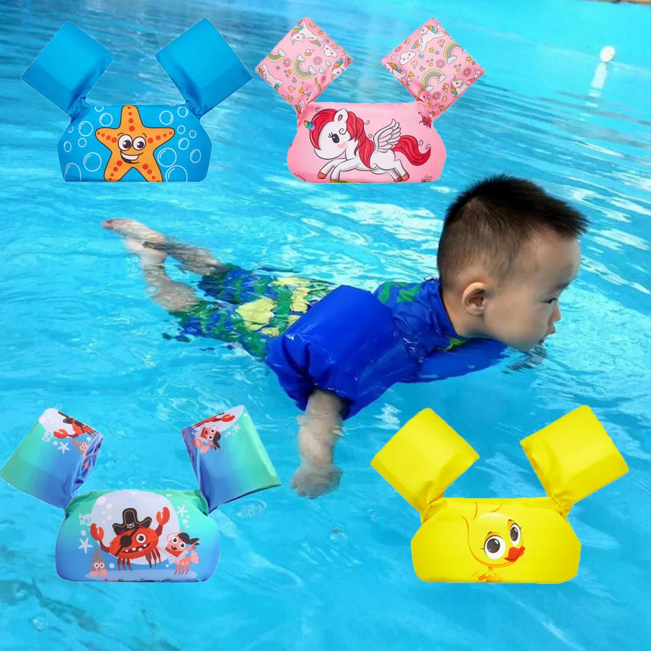 

puddle jumper kids swim rings baby Life Vest float Arm children Foam safety swimming ring summer pool sleeves Armband Training