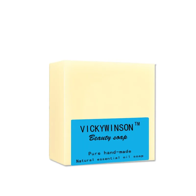 VICKYWINSON Remove wrinkles essential oil handmade soap 100g Restore damaged fiber cells skin eliminate fine stretch marks