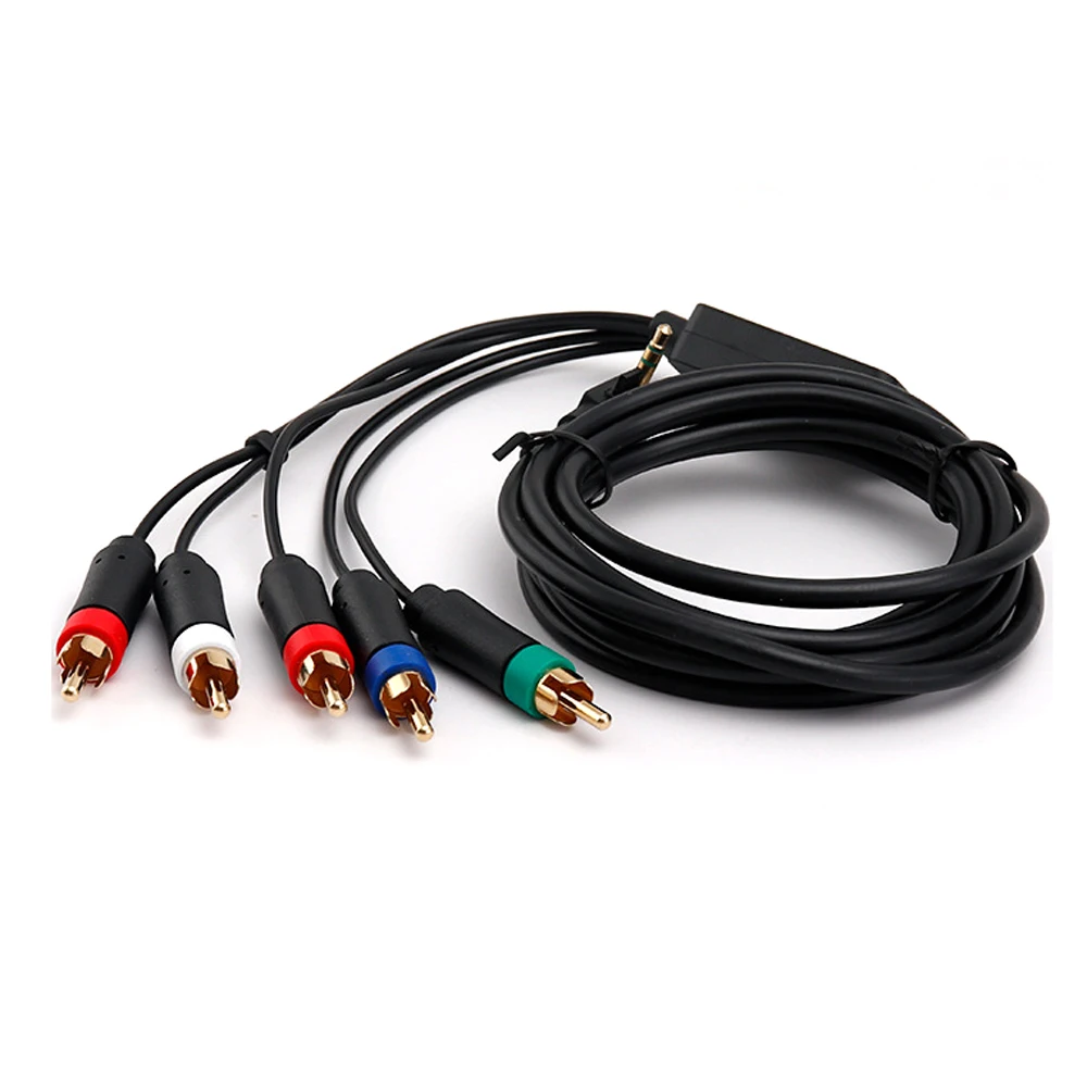 High quality  component   Audio Video AV cable  for PSP2000/3000 black 1.8m