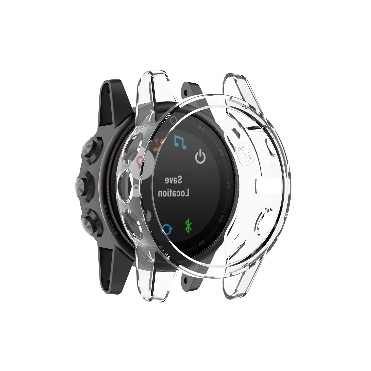 حافظة حماية ذكية خفيفة الوزن من السيليكون غطاء حماية لساعة Garmin Fenix 5S/5S Plus الرياضية غطاء عالي الجودة