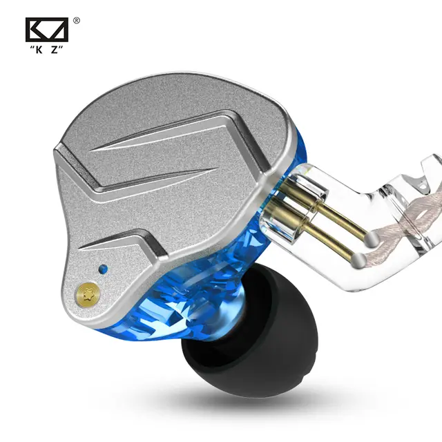 KZ ZSN פרו באוזן אוזניות היברידי טכנולוגיה 1BA + 1DD HIFI בס, תמונה 2