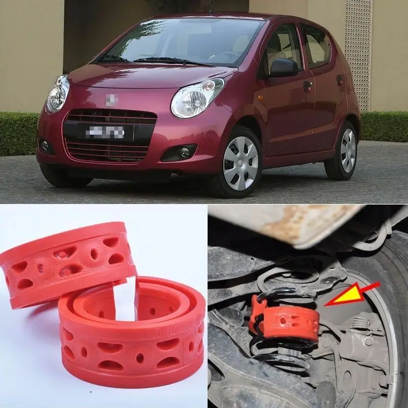 

2pcs Rear Air Suspension Shock Bumper Spring Coil Cushion Buffer For Suzuki alto