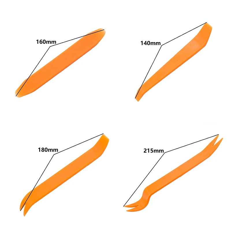4Pcs Portable Auto Car Radio Panel Door Clip Panel Trim Dash Audio Removal Installer Pry Kit Repair Tool Hand Tool by PROSTORMER