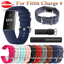 Classic Smart Silicone Strap Band For Fitbit Charge 4 Replacement Wristband Loop Bracelet Adjustable For Fitbit Charge 4 upgrade