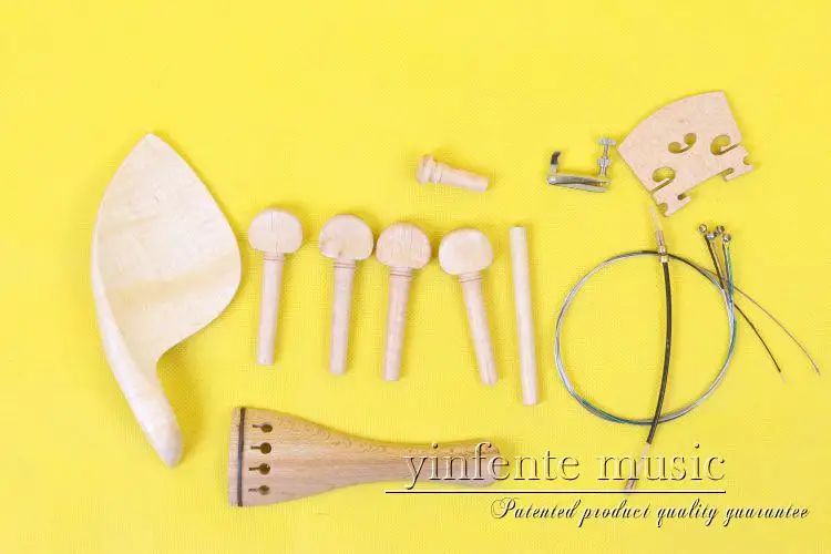 

1 комплект 4/4 Запчасти для скрипки натуральная древесина клена аксессуары для скрипки peg tailpiece