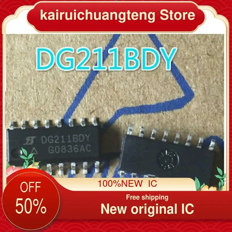 IC ดั้งเดิมใหม่ DG211 DG211BDY 5ชิ้น