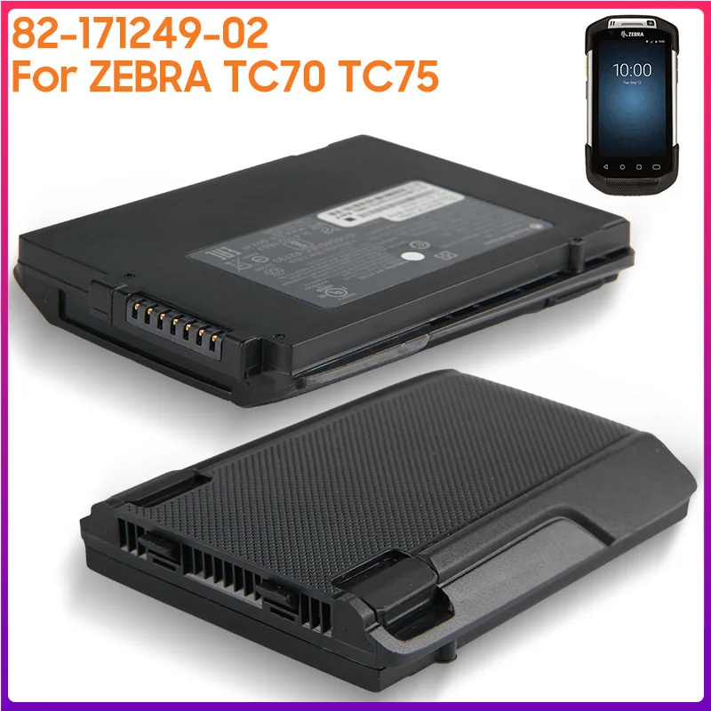 

Original Battery 82-171249-02 82-171249-01 For ZEBRA TC70 TC75 Symbol Scanner Battery Authentic Battery 4620mAh