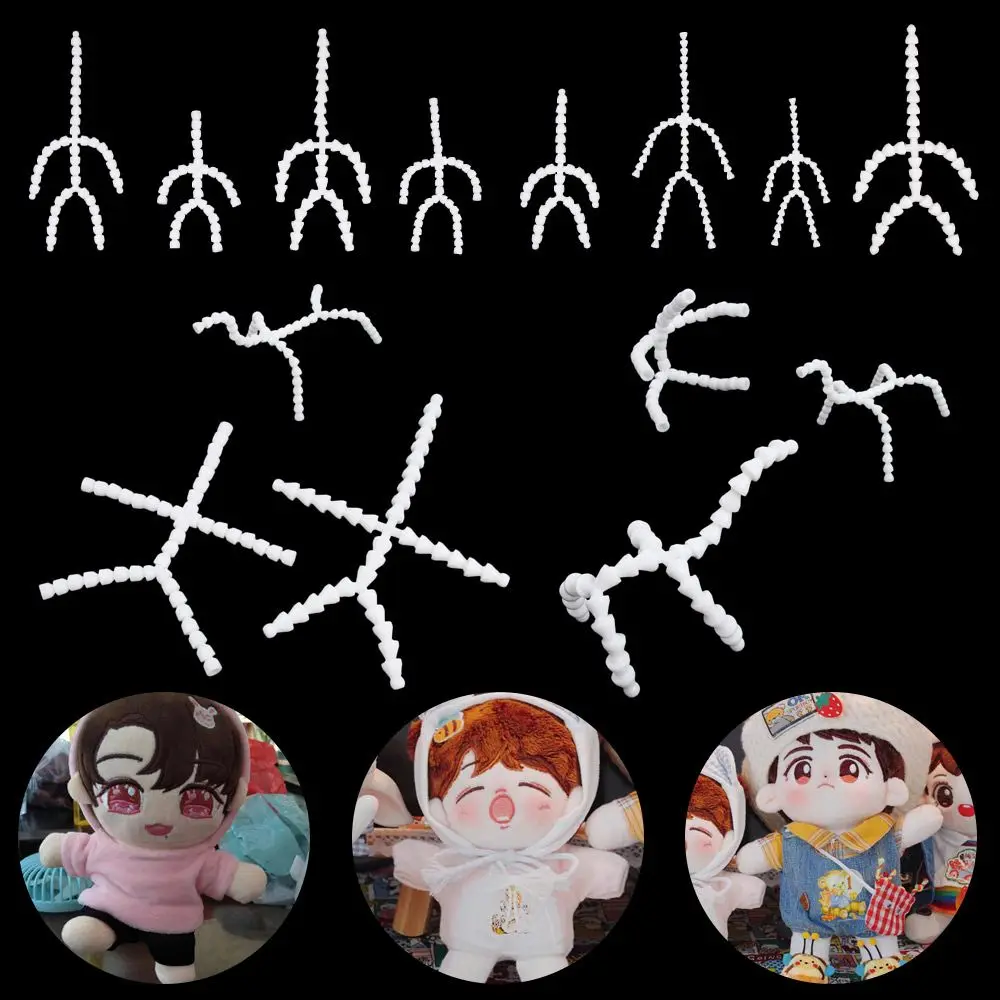 1 Pcs Doll joint skeleton Sound or Silent Version Joint Plush Toy DIY Doll Ball Socket Flexible Armature Doll Accessories