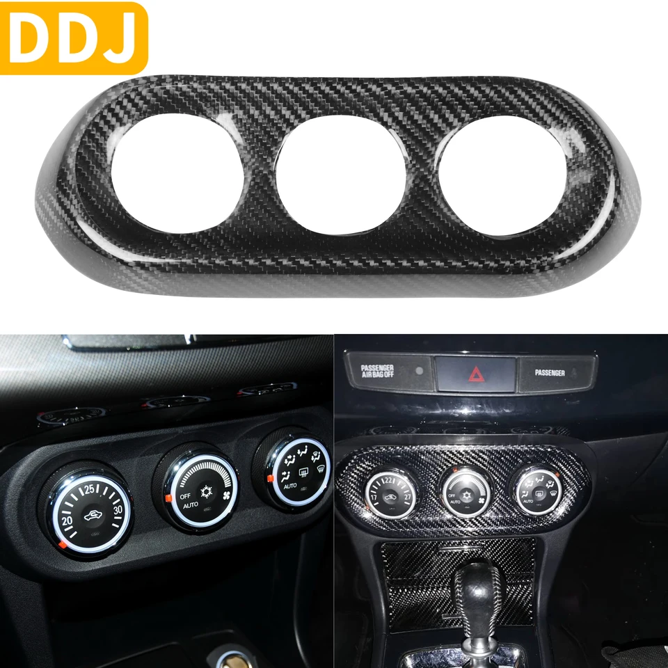 Carbon Fiber Crown Dash Meter Trim Cover – Fits Mitsubishi Lancer Evolution X (EVO 10) – Clear Coated