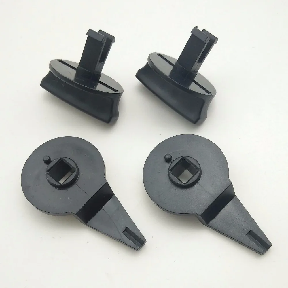 4pcs for Volkswagen Touran trunk box Luggage lock Tail box buckle Triangle warning card bracket knob 1T0 867 468