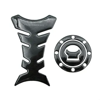 Motocyklová nálepka Fishbone Carbon a kryt palivové nádrže, příslušenství pro Suzuki GSF GSR GSX GSXR 250 400 600 750 1200 1250 12 nejlepší prodej Kryt nádrže Suzuki Gixxer SF - №3