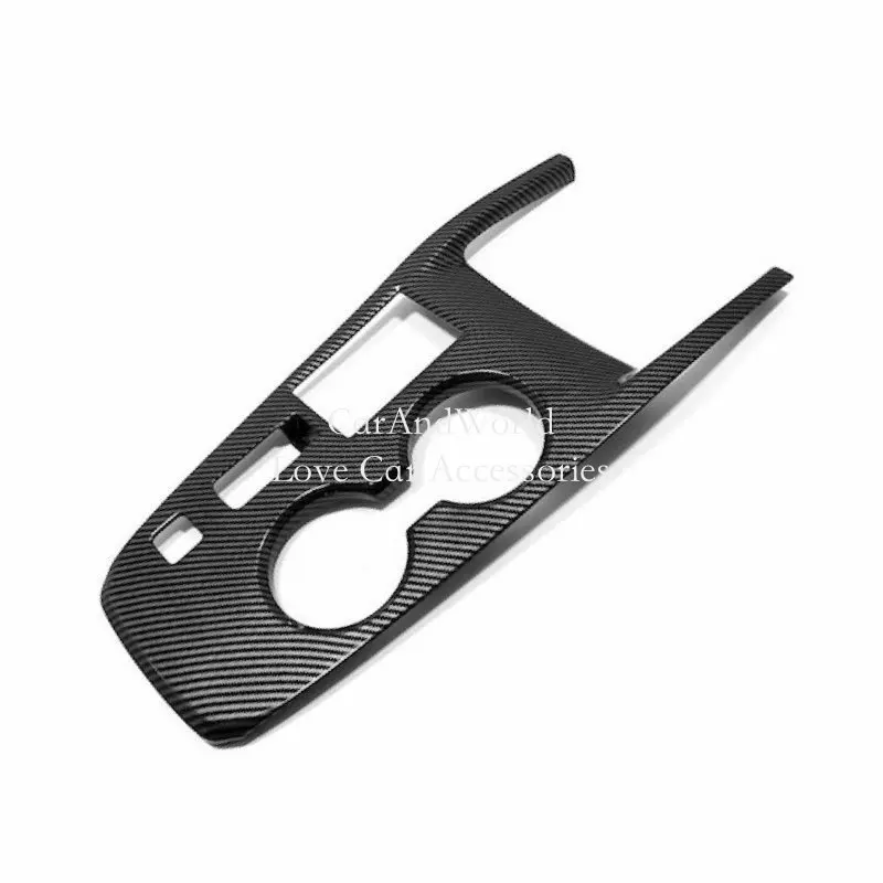 الداخلية والعتاد التحول صندوق غطاء لوحة حامل أكواب الماء الإطار الزخارف لنيسان X-Trail T33 روج قاشقاي J12 2021-2025 اكسسوارات السيارات #2