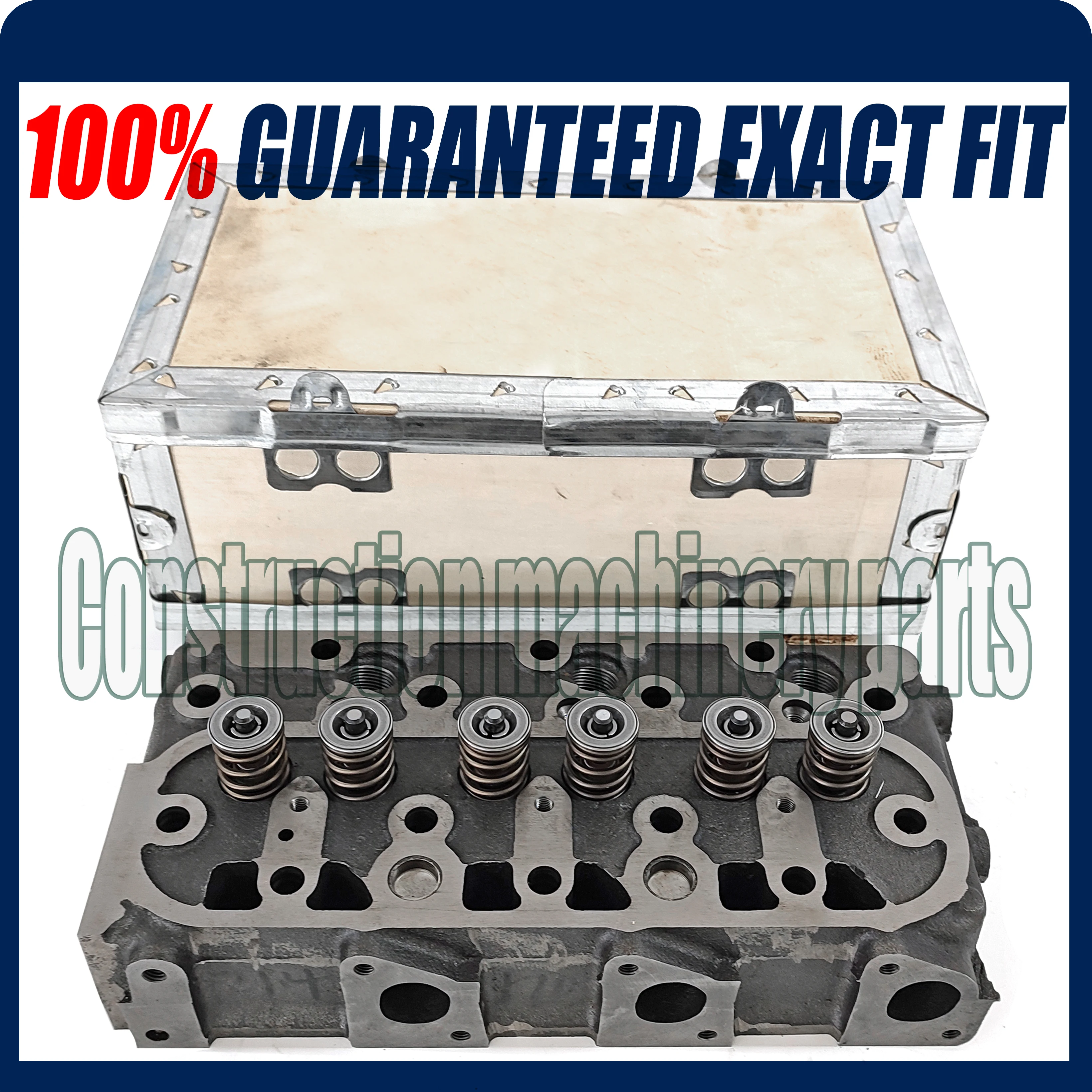 D1005 Cylinder Head With Valve For Kubota Engine