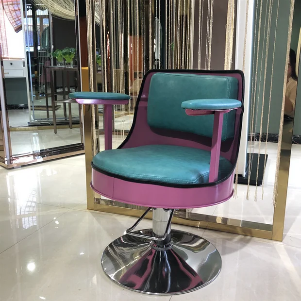 Fotel fryzjerski moda do salonu fryzjerskiego ścinanie włosów krzesło krzesło dla dzieci podnośnik obrotowy fryzjer specjalne krzesło