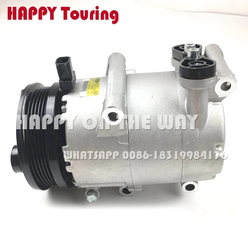 Compressore AC per Volvo S40 II MS V50 MW C30 C70 Ford Focus C-MAX 2.0 3M5H19497BC 6M5H19D629AD 351113971 1490495 1428475 1368905