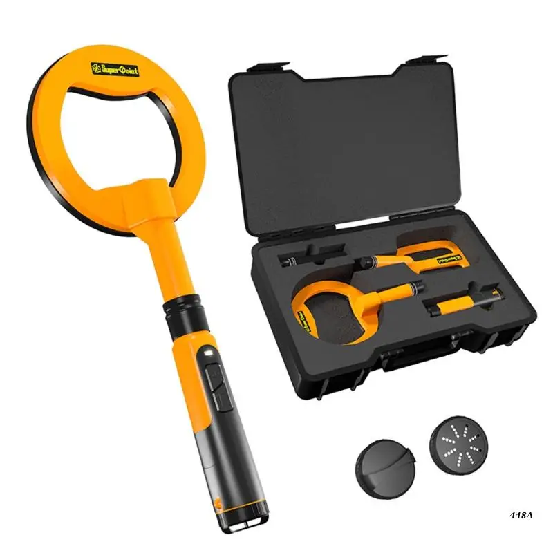 Underwater Fully Waterproof Metal Detector w/ 3 Probe Pulse High Sensitive Portable Handheld Pulse 60m Diving Treasure