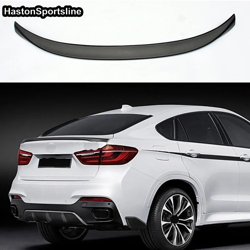 

X6 F16 MP Style FRP Unpainted Primer Rear Spoiler Wing for BMW X6 F16 2014-2016 Car Exterior Parts