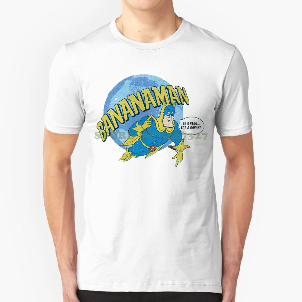 Men's Eat A Bananaman T Shirt Hip Hop Novelty T Shirts Men's Brand Clothing