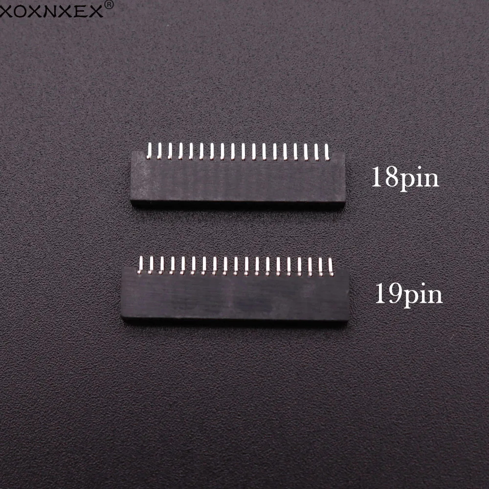 XOXNXEX 18/19 Pin Conductive Film Socket Button Film Socket For PS2 19P 18p Conductive Film Connector Port For Sony PS2