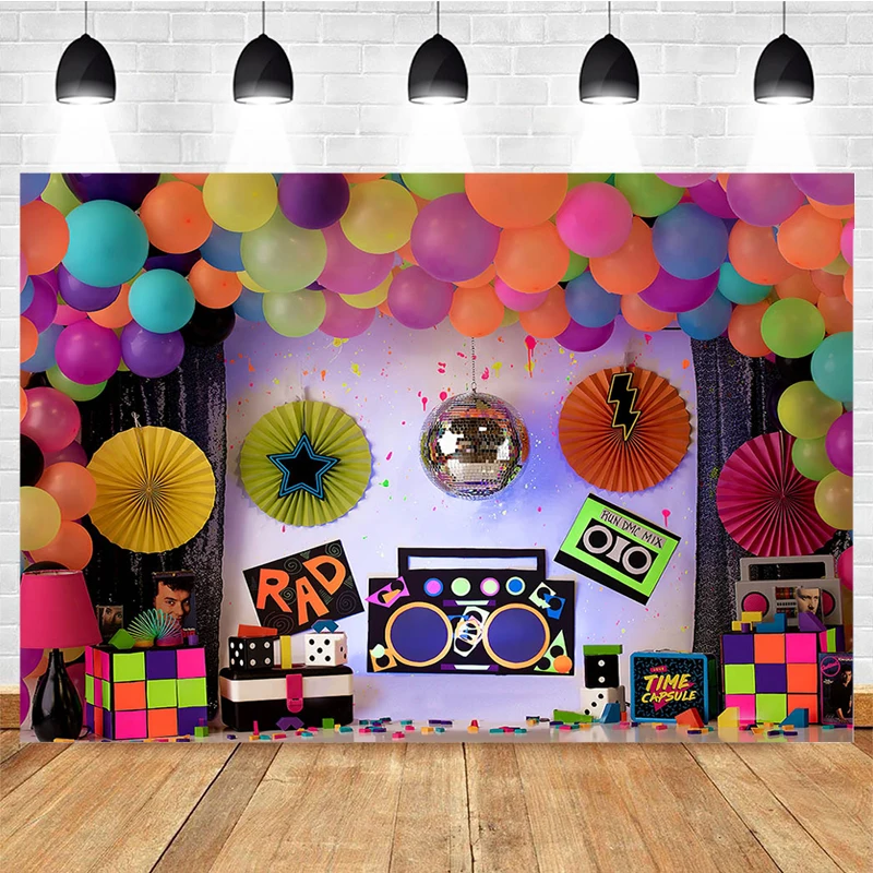 

Фон для фотосъемки новорожденных, детский торт на первый день рождения, разбивающий фотофон, воздушные шары, мерцающая звезда, портретная фотосессия для маленьких детей