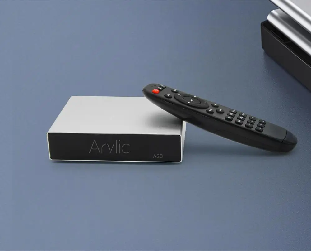 Arylic Audio Amplifier Remote Control USB, Aux In, opt In, WiFi, Bluetooth